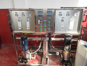 遼寧省朝陽(yáng)市某生物制藥廠安裝雙極反滲透水處理設(shè)備